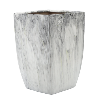 VAS CERAMIC PENTRU GHIVECI 40 x 40 x 60 CM EFECT MARMUR *5733