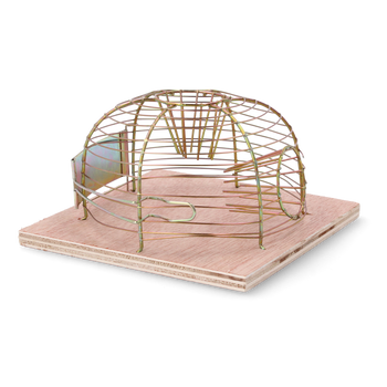 Capcană pentru șoareci – capcană cu vârf 14 x 14 x 5,5 CM pachet=24buc *3606