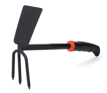 DOUBLE-SIDED HOE 29 x 6.4 x 18CM BLACK