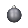 SET OF 12 BAUBLES 6 CM OLIVE/COPPER/GRAPHITE TUBE