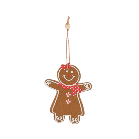 CHRISTMAS DECORATION - GINGERBREAD MIX DESIGNS 8.5 x 11.5 CM