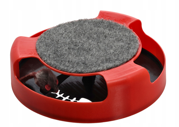 CAT TOY WITH MOUSE 25 X 25 X 7 CM