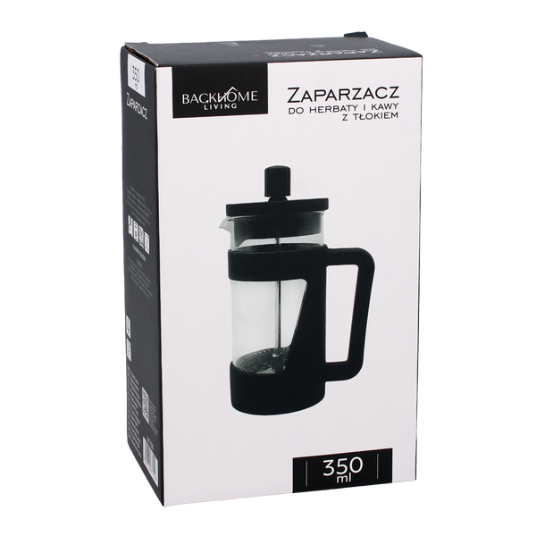 ČAJOVÝ A KAVOVÝ FILTR 350 ML S PISTONEM *1526