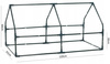 MALÁ ZELENÁ SKLENÍK 120 x 62 x H60/30 cm *5521