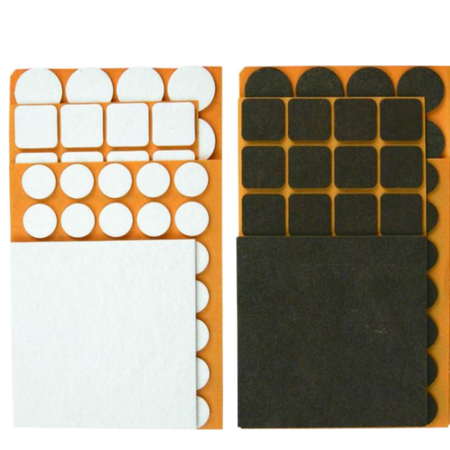 FELT COASTER MIX COLOR