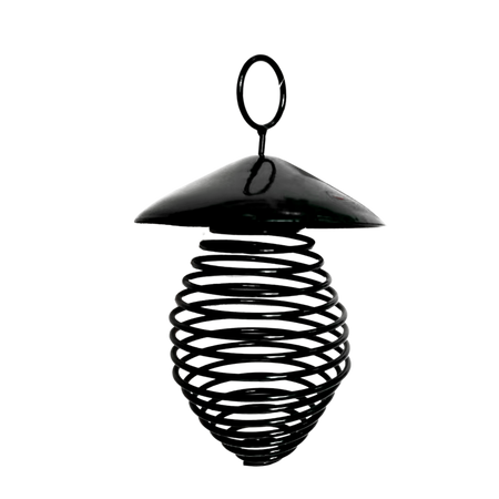 METAL BIRD FEEDER FOR FAT BALLS - OVAL
