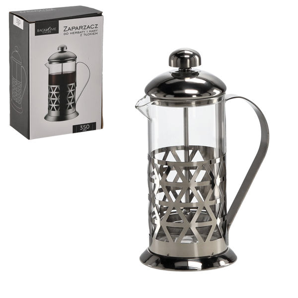 CEAINIC PENTRU CEAI ȘI CAFEA 350 ML CU PISTON *1434