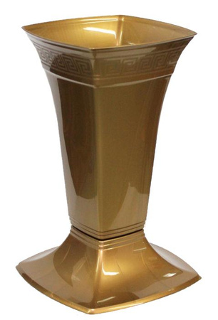 FLAKON WYSOKI ETNA ZŁOTY METALIK 38CM*5287*