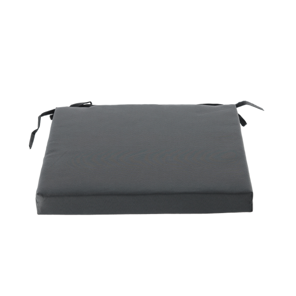PODUSZKA NA KRZESŁO 40 x 40 x 5 CM CIEMNOSZARA