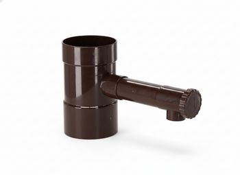 Colector de apă de ploaie maro 100 mm