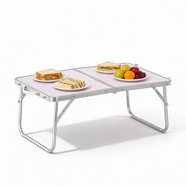 TOURIST FOLDING TABLE WHITE 60x40x26,5 CM
