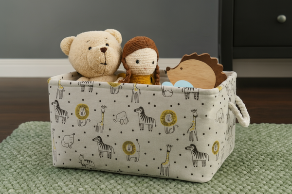 RECTANGULAR BASKET SAFARI SIZE L