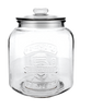 JAR 5.3L WITH INSCRIPTION AND GLASS LID