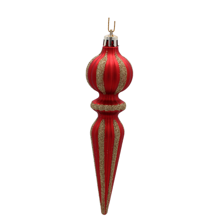 SET OF 4 CHRISTMAS TREE DECORATIONS TREE TOPPER 16 CM