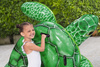Bestway 59" x 57"/1.50m x 1.45m Tidal Turtle Ride-On