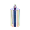 LANTERN LED - CANDLE BLUE 8 x 20 CM