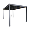 PERGOLA ALUMINIOWA BIOKLIMATYCZNA LED 3 x 3 x 2,5 M ANTRACYT