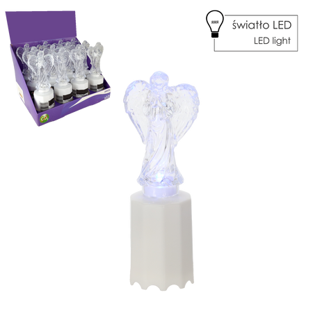 INSERT LED ÎNGER BLUE CU BATERII ANG2*7255