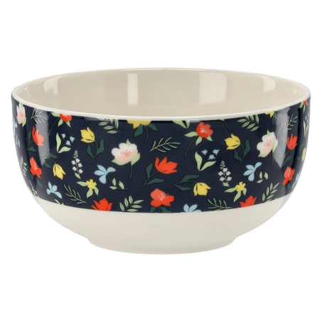 MÍSA PORCELÁNOVÁ 550 ML "KVĚTY" bal=6ks *7391
