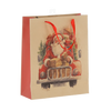CHRISTMAS GIFT BAG SANTA CLAUS 26 x 32 x 10 CM