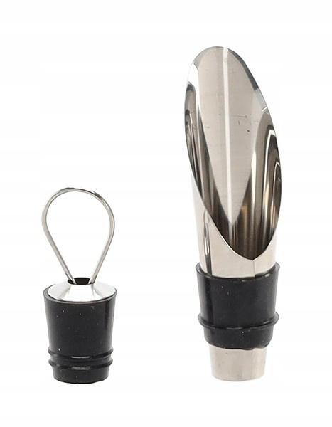 SET 4 ACCESORII PENTRU VIN - STICLĂ *6309