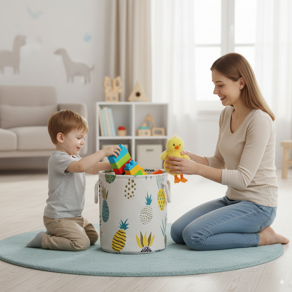 COS DE RÂND 30 x 35 CM ROTUNDE ANANAS DIMENSIUNE S *4892