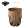 POT MIRA ECO WOOD 190MM-NATURAL WOOD*9384