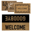 PVC + COCONUT DOORMAT "WELCOME" 40X60