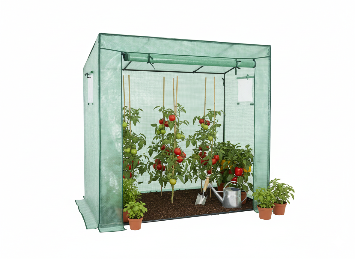 SZKLARNIA NA POMIDORY BIAŁA 200 x 77 x 168/146 cm pol_pl_SZKLARNIA-NA-POMIDORY-BIALA-200-x-77-x-168-146-cm-1339_9