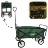 WÓZEK OGRODOWY ZIELONY SKŁADANY 116 x 54 x 90 cm 