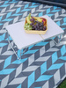 TOURIST FOLDING TABLE WHITE 60x40x26,5 CM