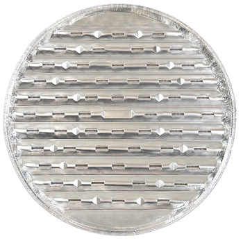 KPL.3 BUCĂȚI TĂVI ALUMINIU ROTUNDE 34 CM*0492