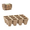 SET OF 10 SEED TARTING TRAYES 15,5X11,5X5 CM