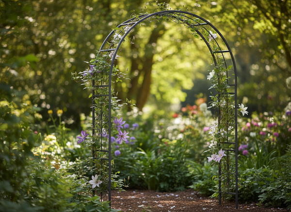 PERGOLA OGRODOWA 118 x 24 x 220 CM 