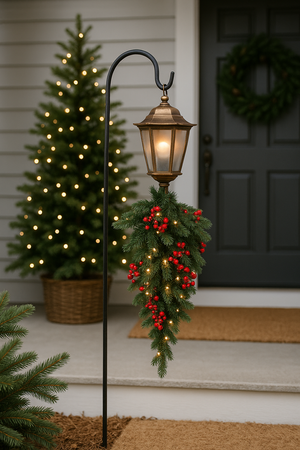 WALL SCONCE WITH CHRISTMAS DECORATION LED 90 CM