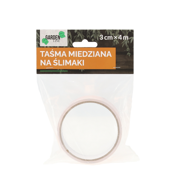 MĚDĚNÁ PÁSKA NA ŠNEKY 3 CM x 4 M *6551