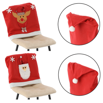 CHRISTMAS CHAIR COVER MIX DESIGNS