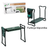 Zelený zahradní taburet-klečák 59 x 27,5 x 49 cm *3632