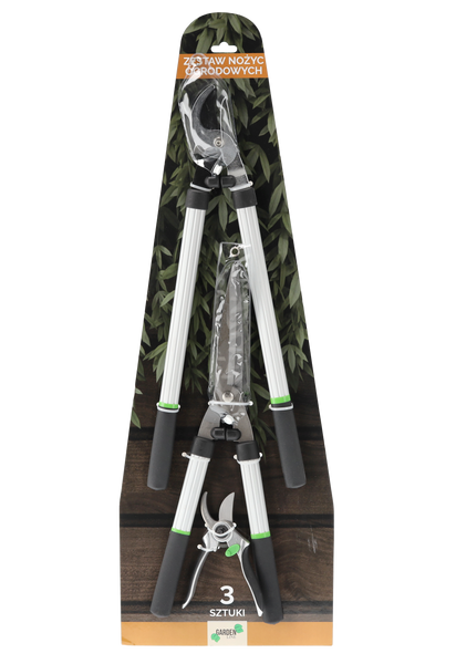 3-PCS GARDEN SHEAR SET 20/51/54 CM