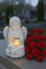 ANGEL FIGURINE LED 18CM*4357