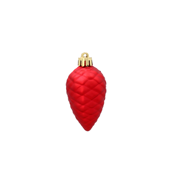 SET OF 19 BAUBLES RED/GOLD/SILVER