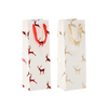 TOREBKA OKAZYJNA BOŻONAR. NA WINO "RENIFERY" 36 x 12 x 10 CM opak=12szt *0559