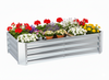 VEGETABLE-FLOWER BED 180 X 90 X 30 CM RECTANGULAR GALVANIZED