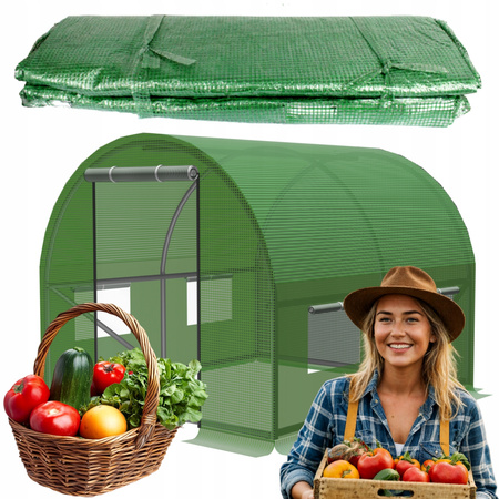 FOLIE RENFORCATE PENTRU TUNELUL DE JARDIN 2x2m *7996