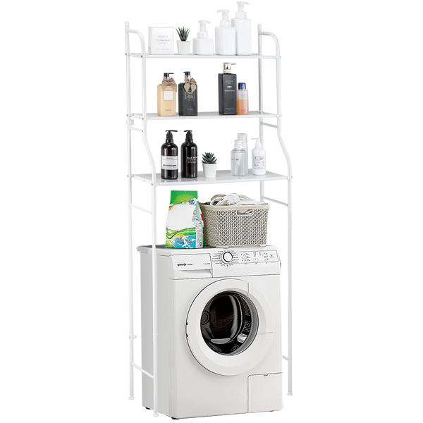 ORGANIZER NAD PRALKĘ 3-POZIOMOWY 66 x 25 x 152 CM BIAŁY *1104