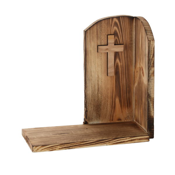 STAND FOR GRAVE LIGHT 04 BURNED 29x31,8x15,5