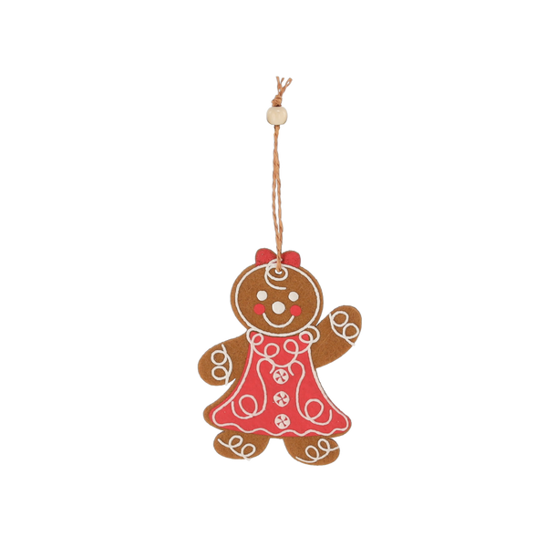 CHRISTMAS DECORATION - GINGERBREAD MIX DESIGNS 8.5 x 11.5 CM