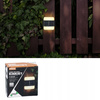 SET OF 2 SOLAR LAMPS - TICKET 9 X 9 X 2.3 CM ARRAS LED COLOR WHITE