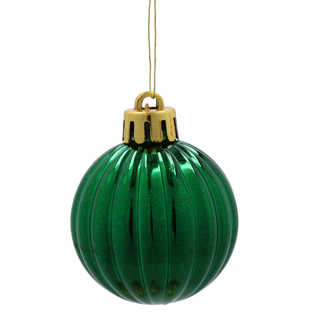 KPL. 24 BOMBEK 4 CM ZIELONY / CZERWONY *3641