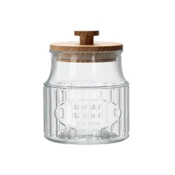 BORCAN 1,9 L ROTUND CU DULAP DINLEM WOODEN *0680